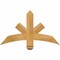 Ekena Millwork Alberta Rough Sawn Timber Gable Bracket, Western Red Cedar, 36"W x 21"H x 4"D x 4"F, 14/12 Pitch GBW036X21X0404ALB00RWR - alternate 1